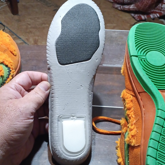 Nike Grateful Dead Orange Bear Sneakers Limited Edition Rare Size 8.5 - Picture 8 of 11